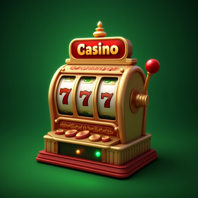 A retro slot machine